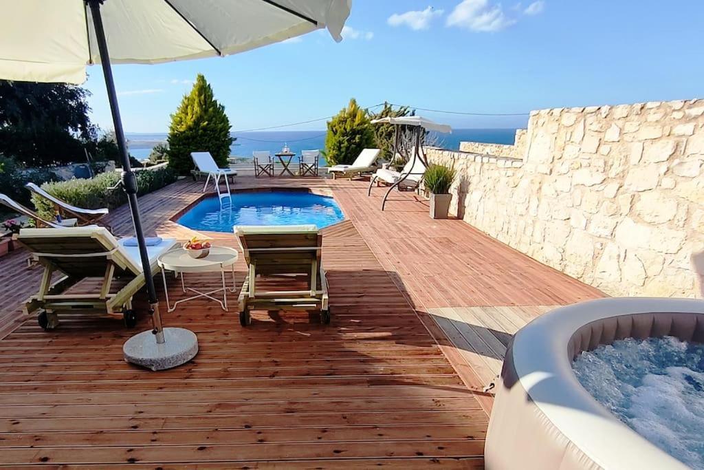 Pamela'S House "Private Pool And Spa" Karteros Exterior photo